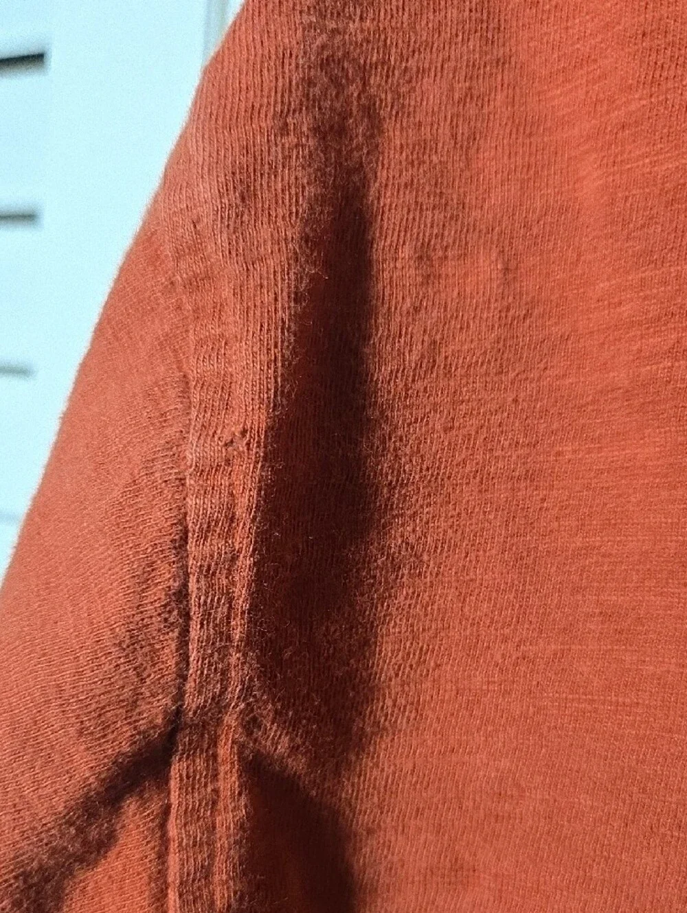 Old Navy Boy's 14-16 Burnt Orange Long-Sleeve Tee